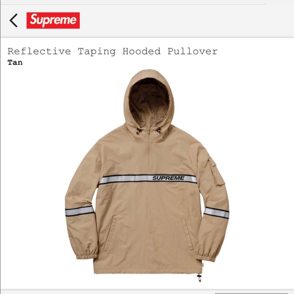 Supreme reflective Windbreaker
